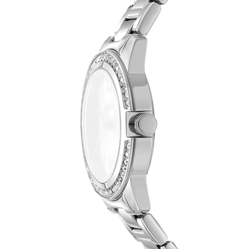 DKNY Automatikuhr Quarzuhr Evening silber(Image 5)