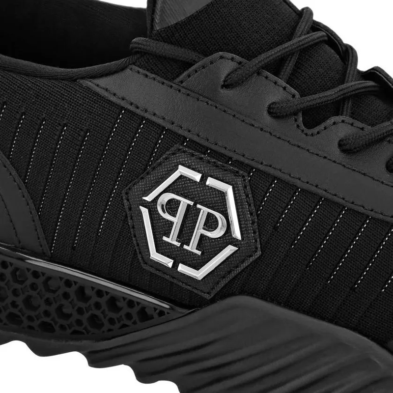 Philipp Plein Low-Top-Sneaker Runner Sneaker Hexagon schwarz(Image 5)