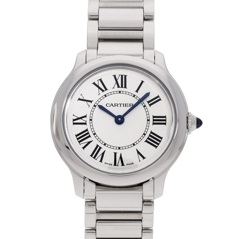 Cartier Automatikuhr Ronde Silber