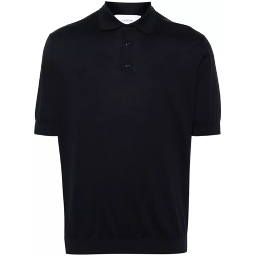 Lardini  Short-Sleeved Polo Shirt Black