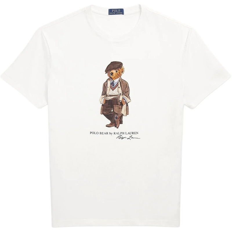 Ralph Lauren T-Shirt Polo Bear Tee weiß