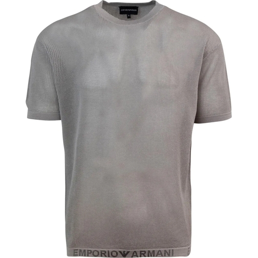 Emporio Armani T-Shirts Emporio Armani T-shirts and Polos Grey grau