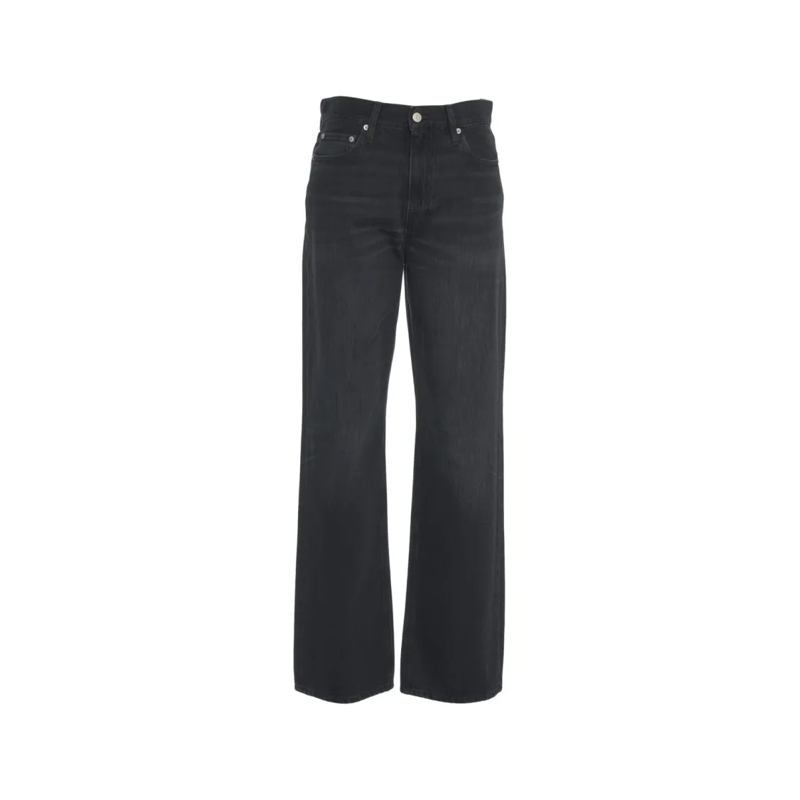 Cycle Jeans Mila' Wide Leg Jeans Black