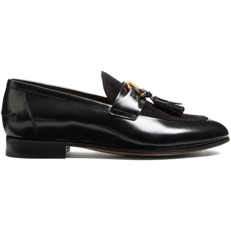 Valentino Garavani Mocassin Flat Shoes Black schwarz