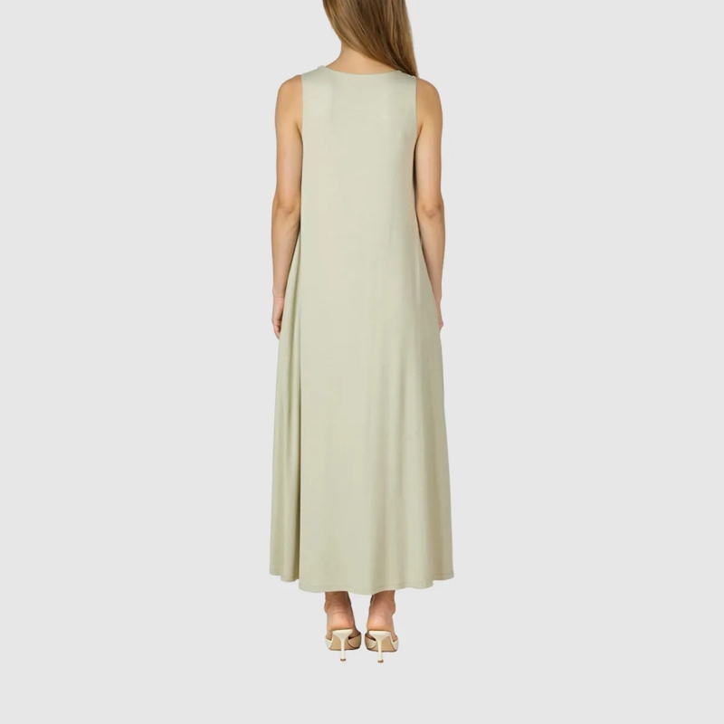 Marc Aurel Midikleid Kleid beige(Image 4)