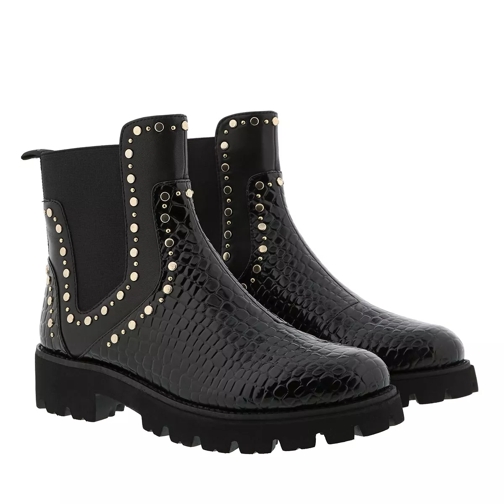 Steve Madden Evia-S Bootie Croco Black  Ankle Boot