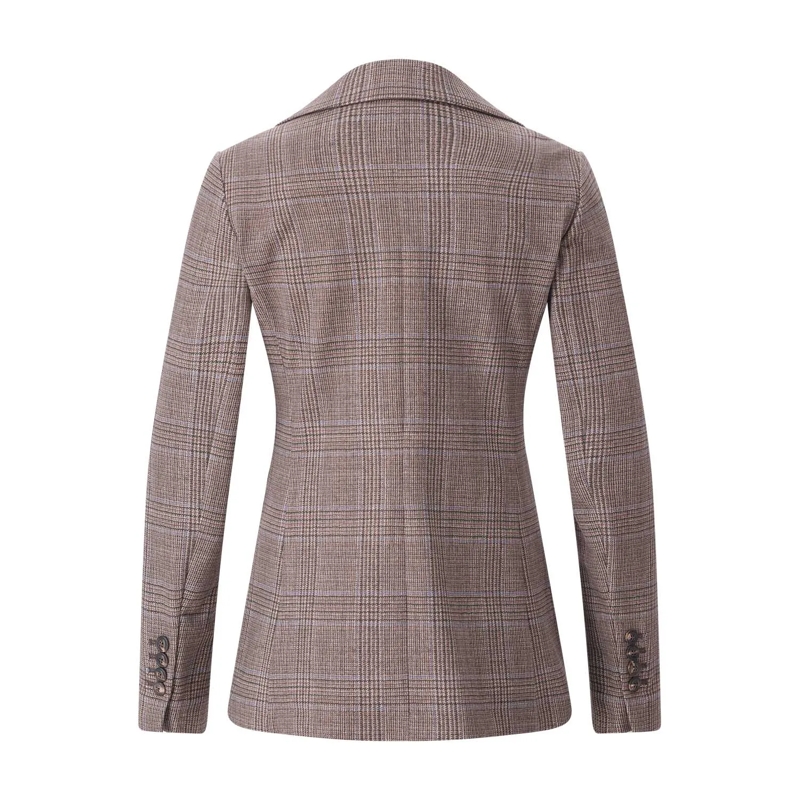 fashion Blazer Blazer aus Baumwoll-Mix braun(Image 2)