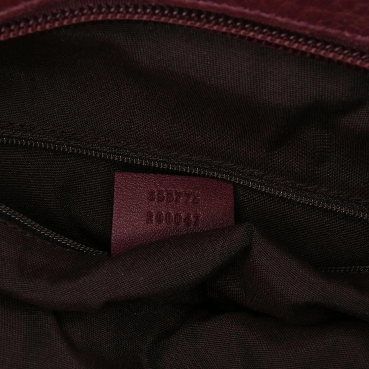 Thumbnail - Gucci Shopper - Guccissima Tender Bamboo Bar Tote - Gr. unisize - in Rot - für Damen