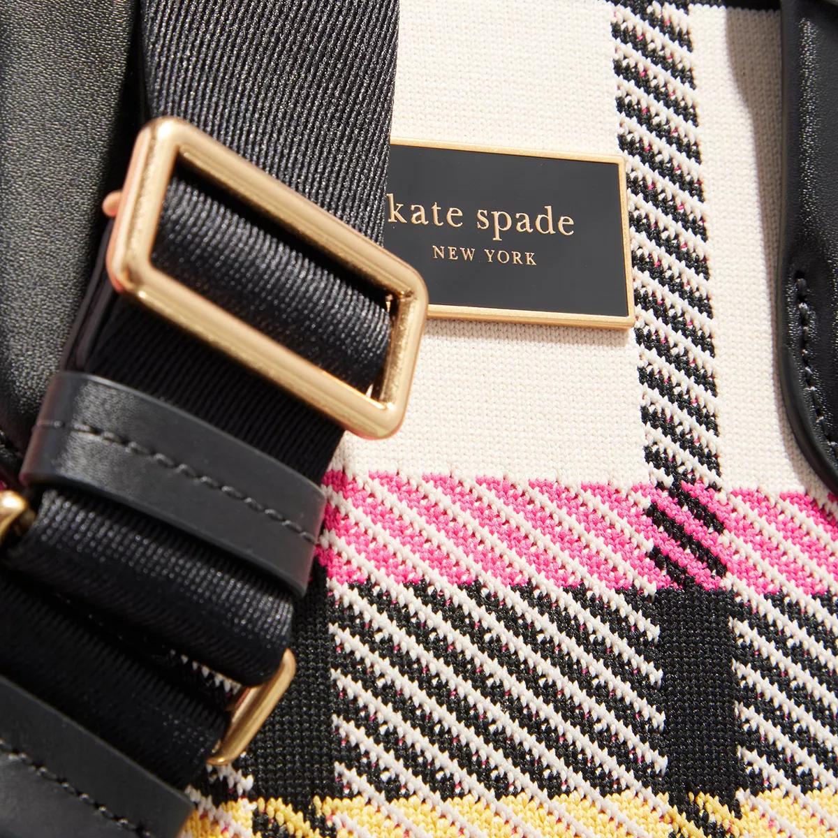 Kate Spade New York Manhattan Museum Plaid Knit Jacquard Large