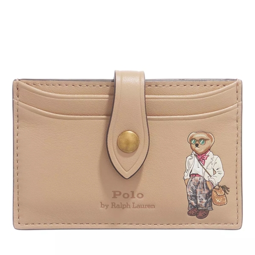 Polo Ralph Lauren Blpt Snp Cc Wallet Small Dune Tan Porte-cartes