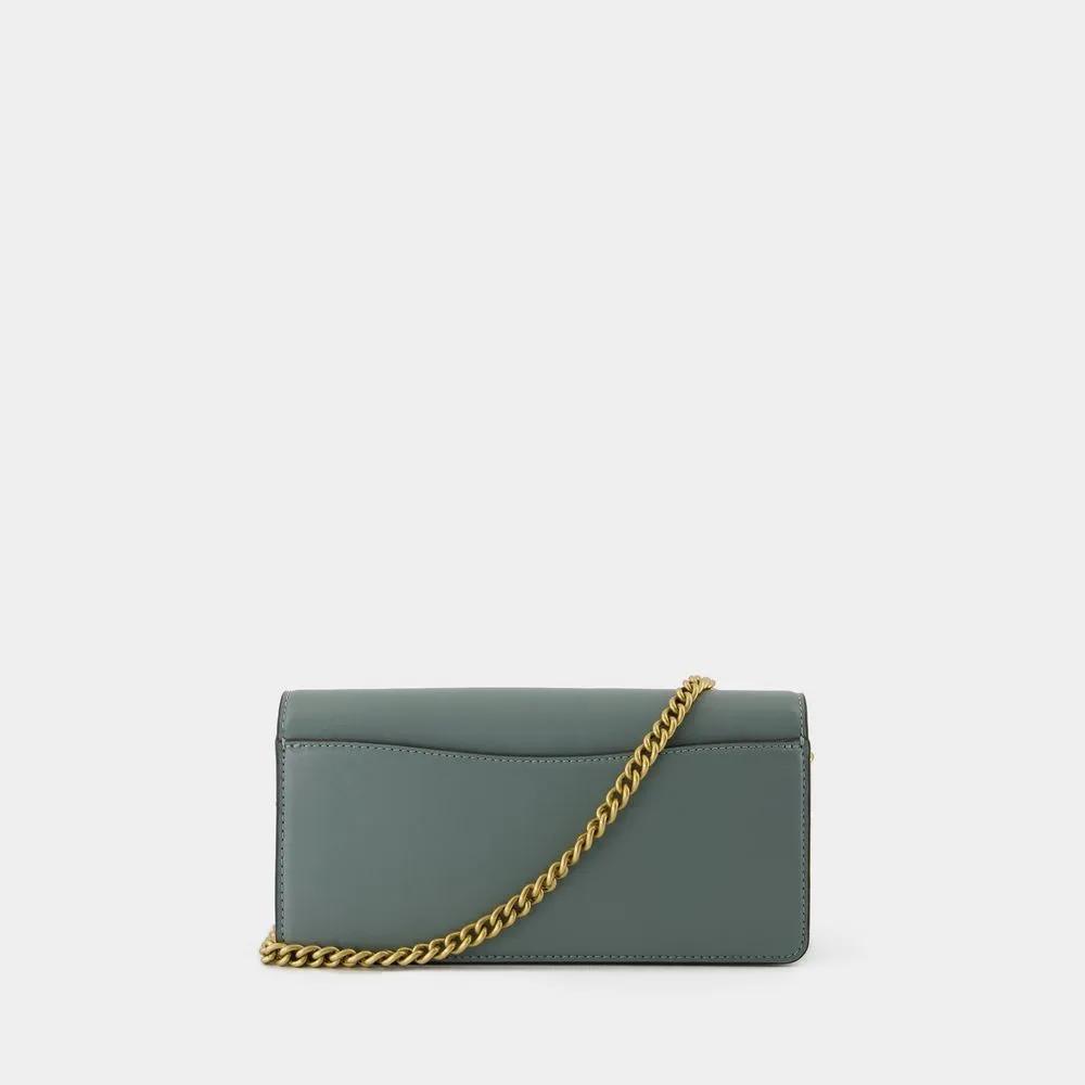 Coach Hobo bags Essential Long Crossbody Leather Green in groen