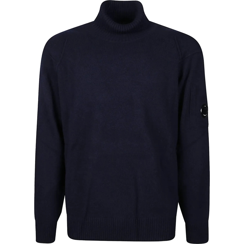 CP Company  Grs Turtle Neck Sweater Blue blau