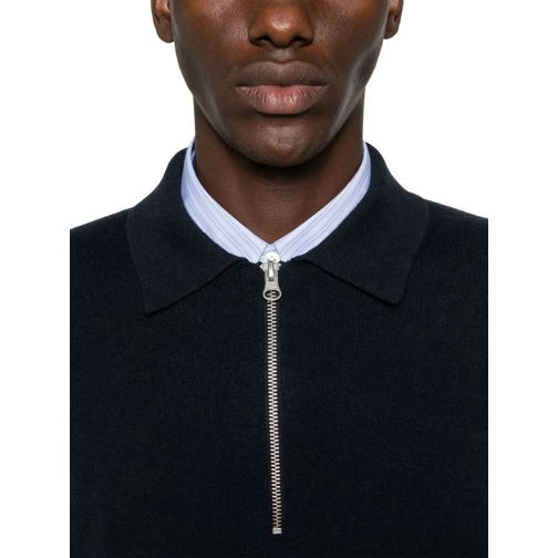 Samsøe Samsøe Sweatshirts Polo Guna Half Zip Blu blau (Image 4)