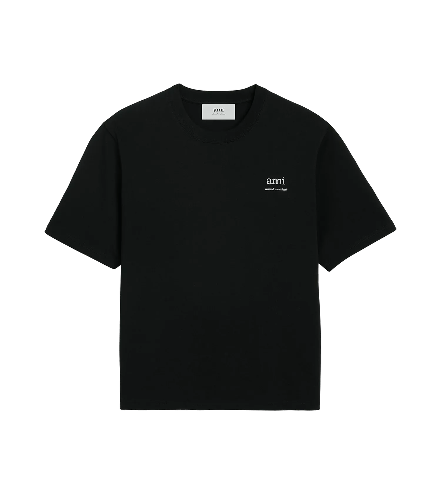 AMI Paris - T-Shirt mit Logo - Größe XXS - multi