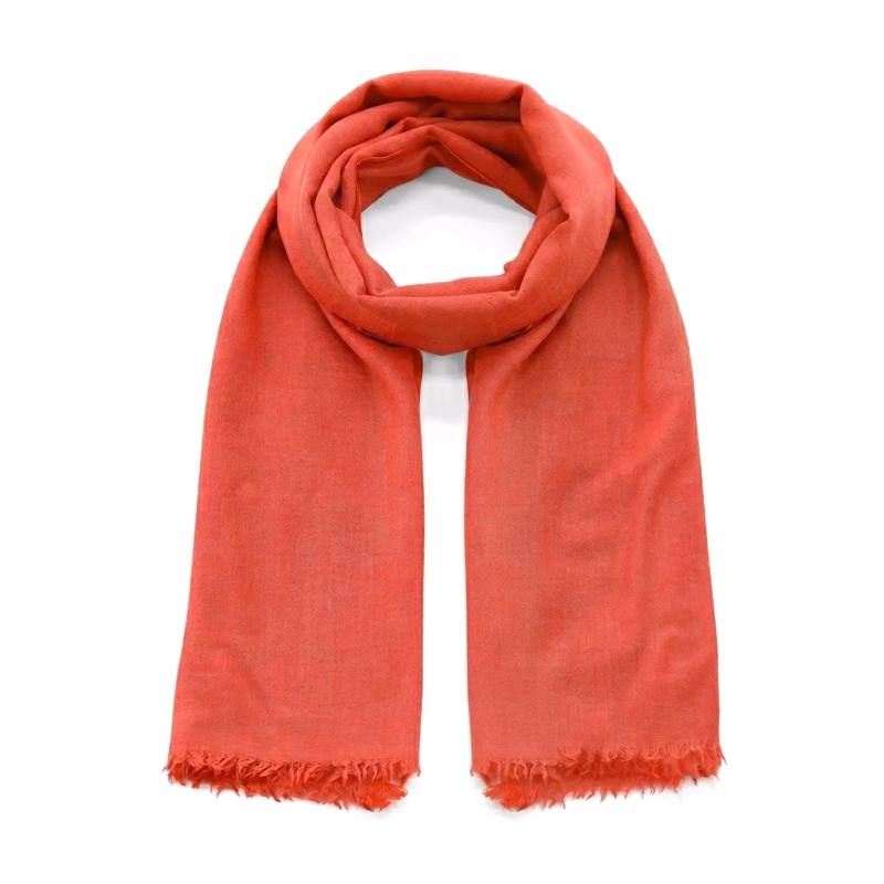 Faliero Sarti Leichter Schal Tuch Giuliana aus Kaschmir beige