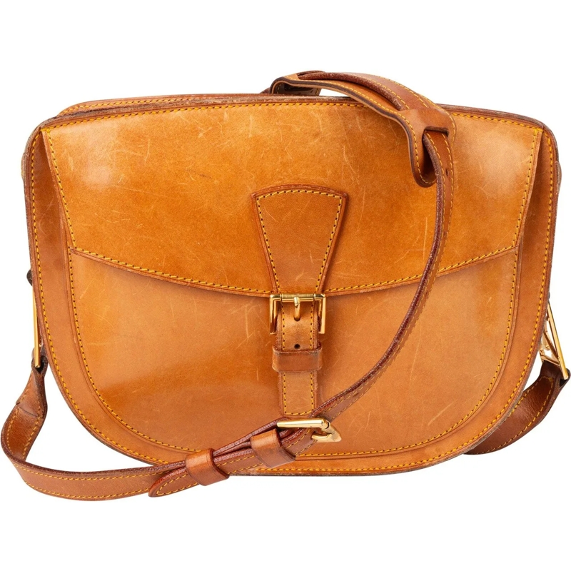 Louis Vuitton Tote Louis Vuitton Rare Nomade Leather Jeune Fille GM C braun