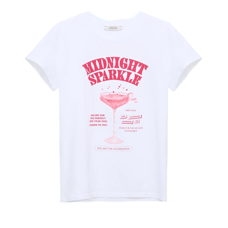 Dorothee Schumacher Top MIDNIGHT SPARKLE shirt print red