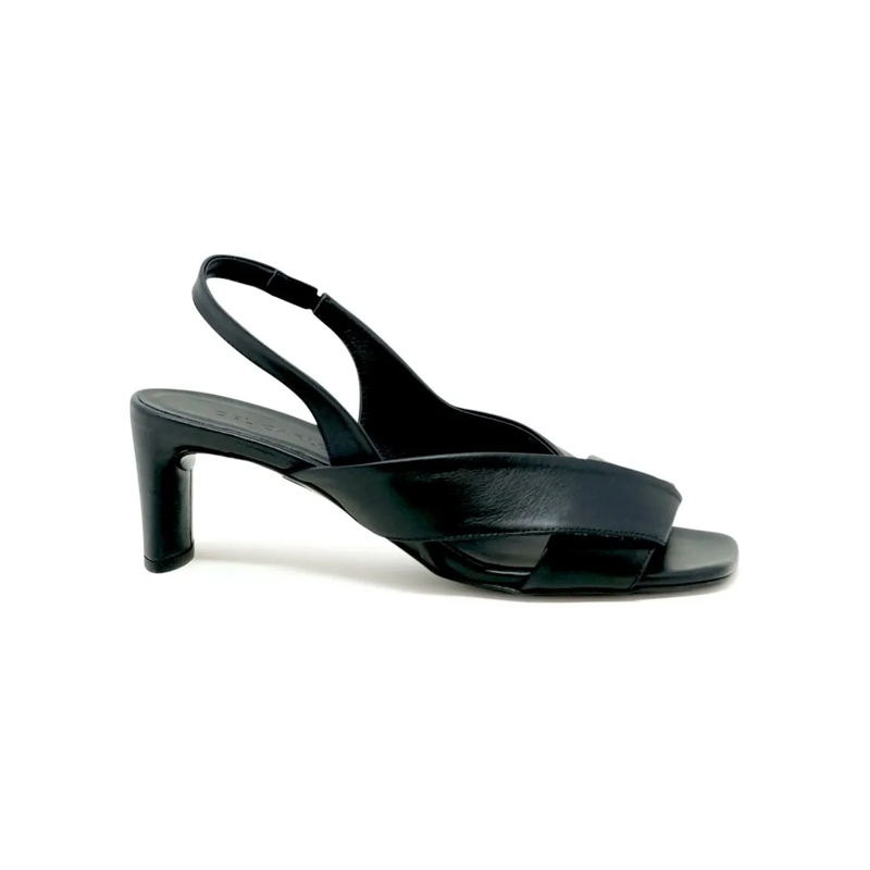 Roberto Del Carlo Sandalen 11709 Black Leather Sandals Black