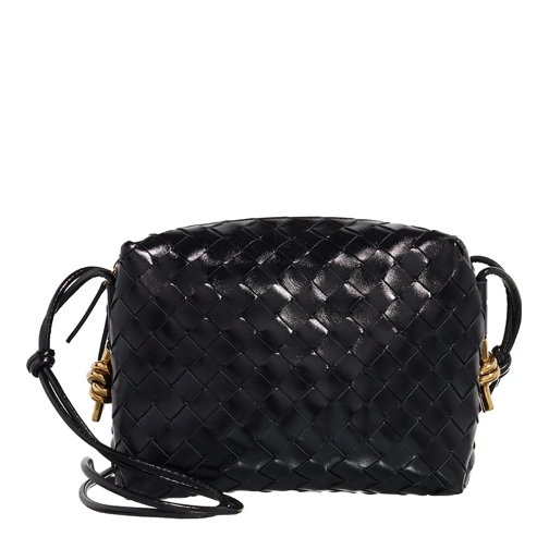 Bottega Veneta Crossbodytas Loop Camera Small Bag Black