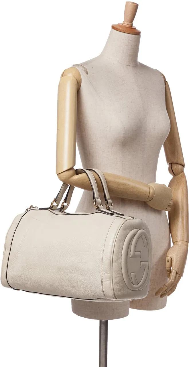 Thumbnail - Gucci Crossbody Bags - 2016-2024 Leather Soho Boston - Gr. unisize - in Weiß - für Damen