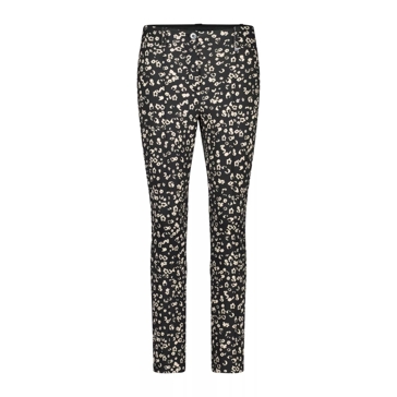 Marc Cain Hose Sydney mit Print 47701913469274 Schwarz