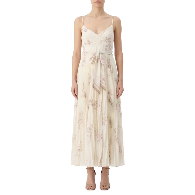 Zimmermann Maxikleid Kleid Sunray mit Print weiß(Image 2)