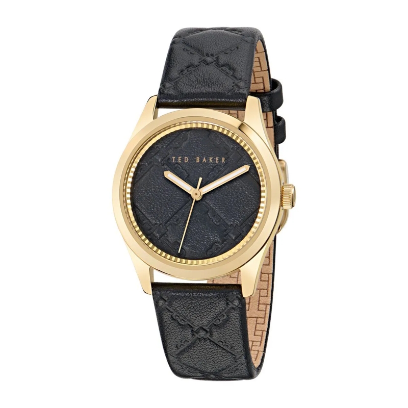 Ted Baker Quarzuhr Quarz Analog Uhr Coolly schwarz