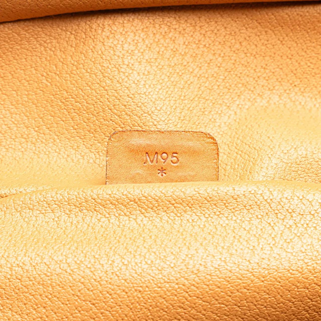 Thumbnail - Celine Kosmetiktaschen - Macadam Coated Canvas Vanity Bag - Gr. unisize - in Braun - für Damen