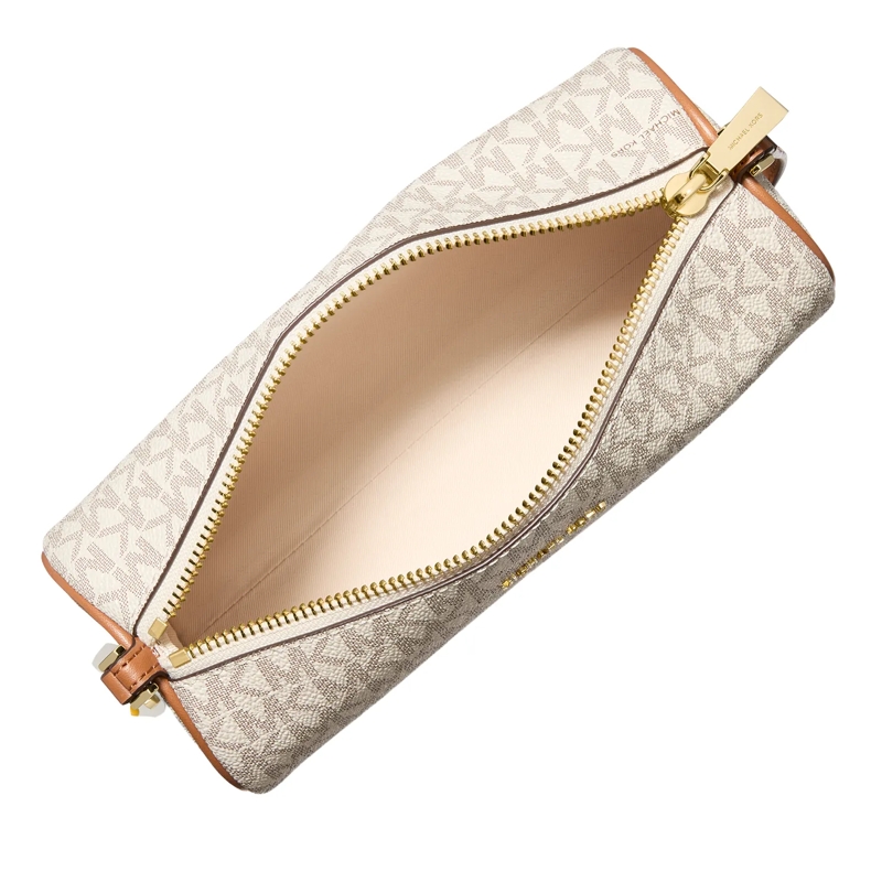 MICHAEL Michael Kors Pochette Sm Barrel Pouchette Vanilla/acrn(Image 3)