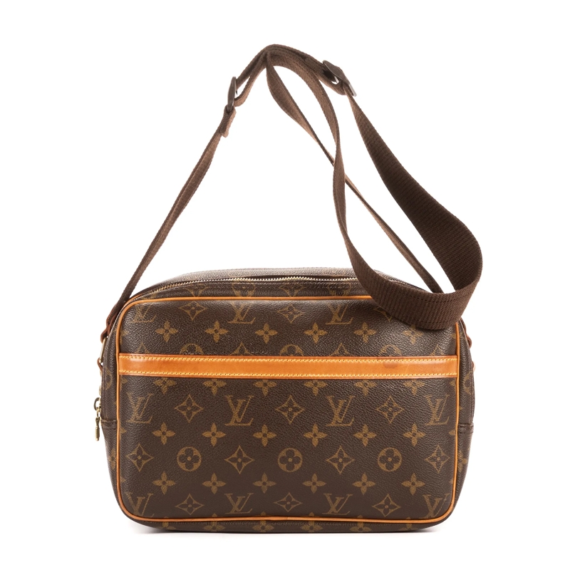 Louis Vuitton Crossbody Bag Reporter PM braun