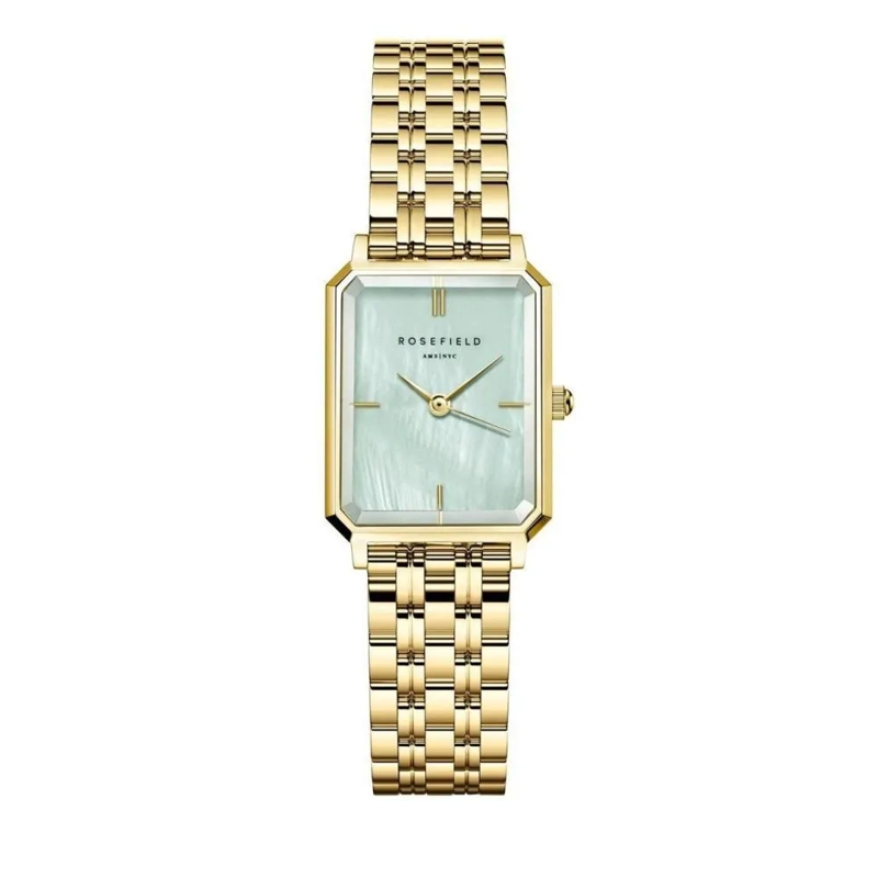 Rosefield Quarzuhr Damenuhr Octagon XS mintgrün