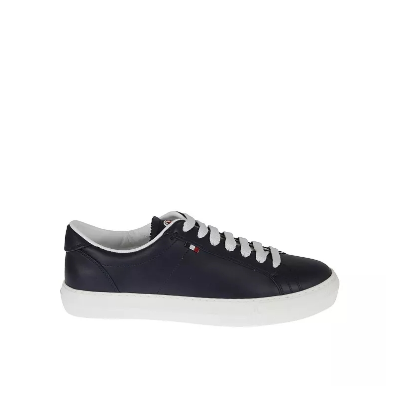 Moncler Low-Top-Sneaker Monaco Leather Sneakers Black