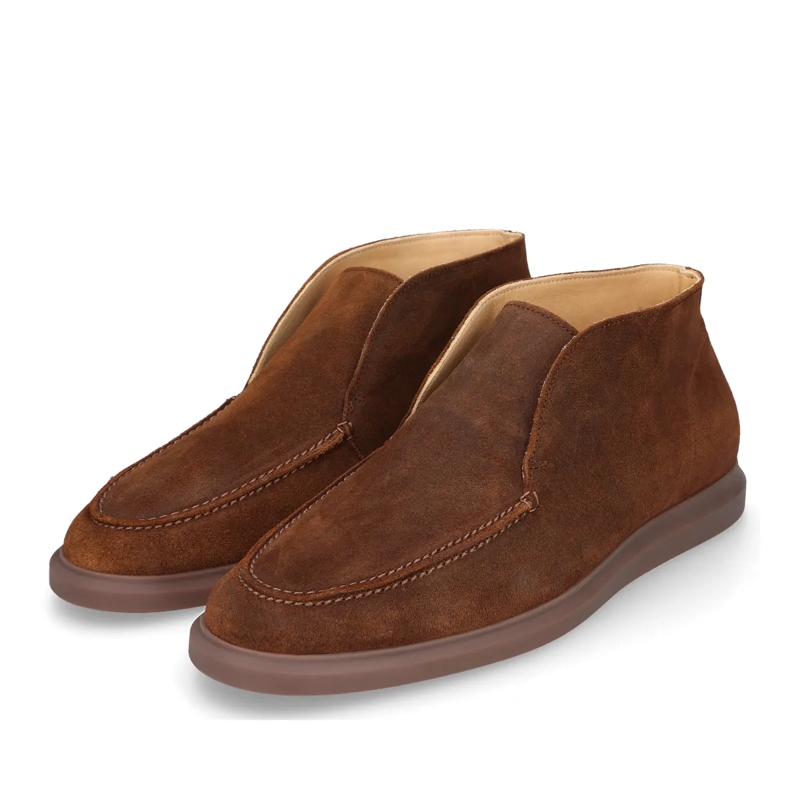 Henry Stevens Chelsea Boots Boots Elia LB- Edler Schlupfschuh für Herren- H braun(Image 2)