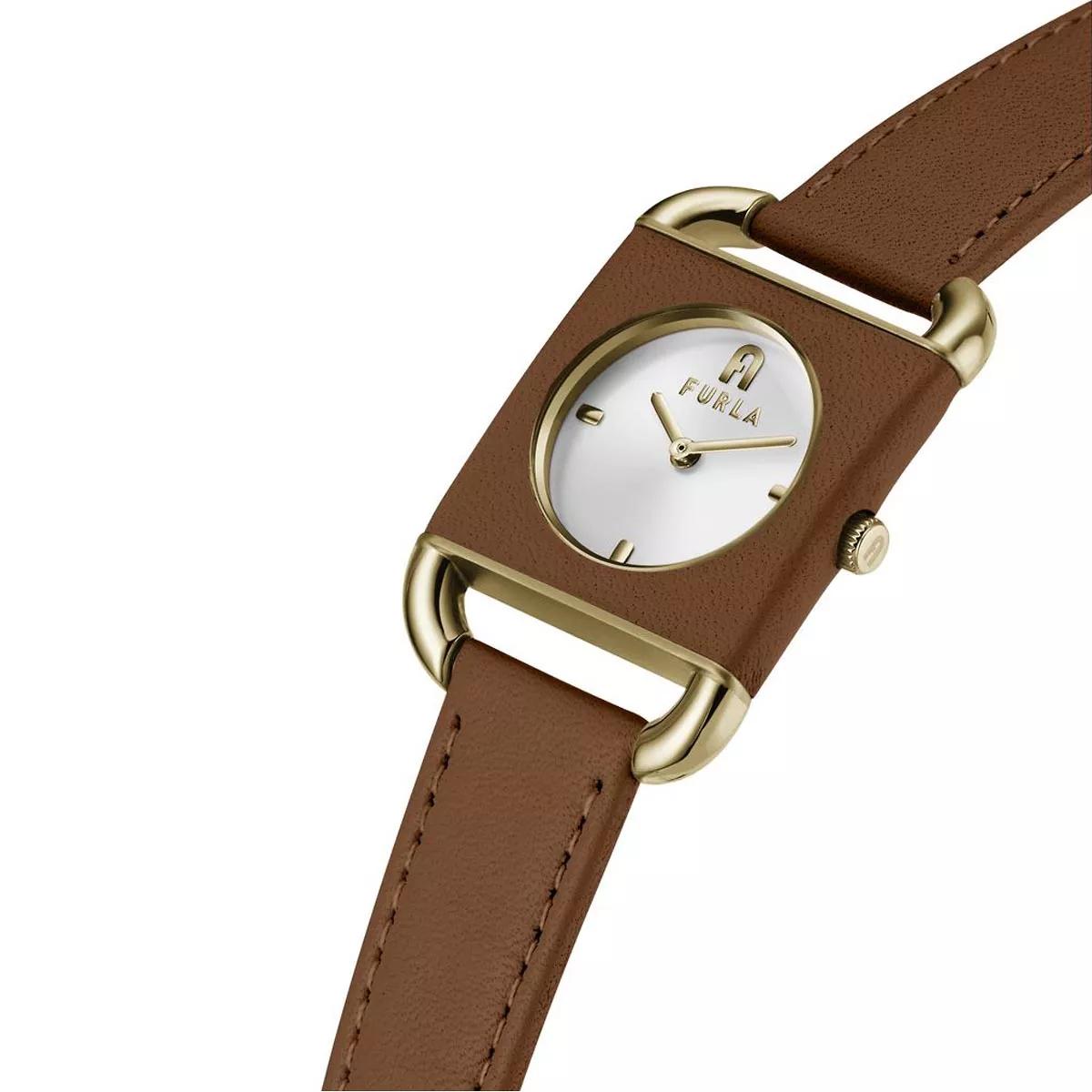 Furla Arco Square Brown Quartz Watch