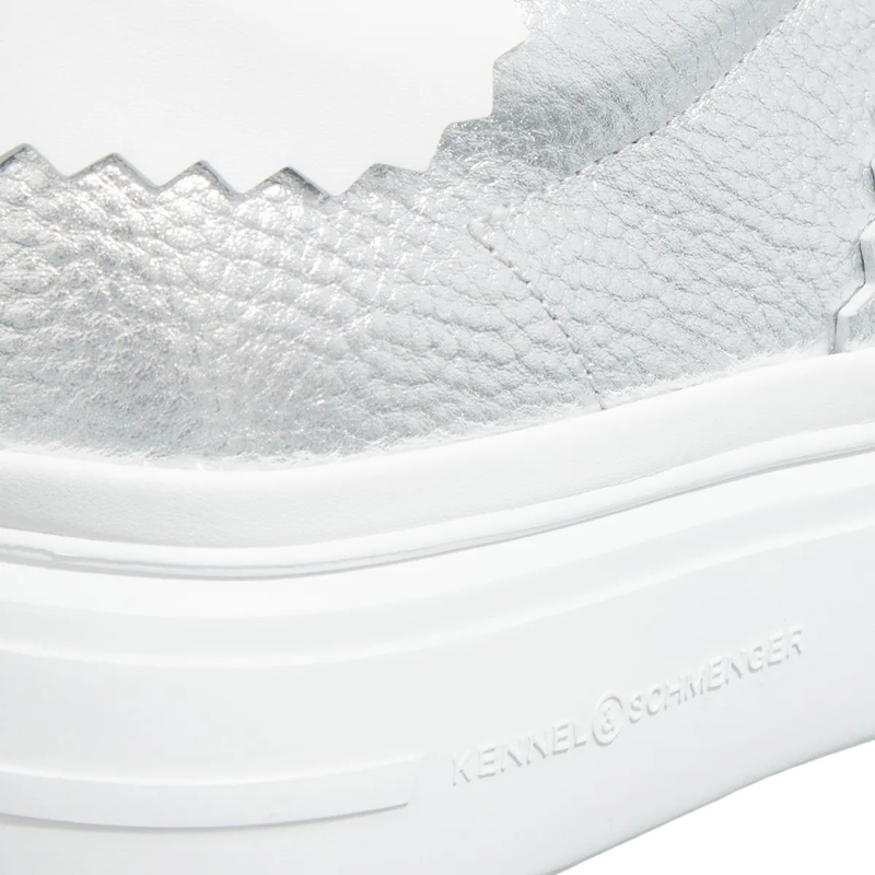 Kennel & Schmenger Sneaker à plateforme Dive Silver/Bian(Image 5)