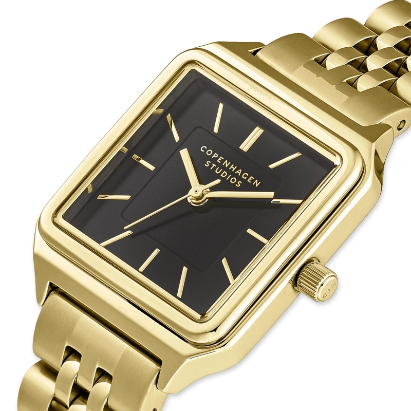 Copenhagen Quarzuhr Edelstahl Vintage Watch gold(Image 4)