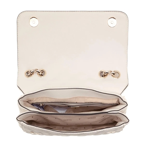 Guess Crossbody Bag Giully Ii 2 Comp Cnvrtble Flap Off White (Image 5)