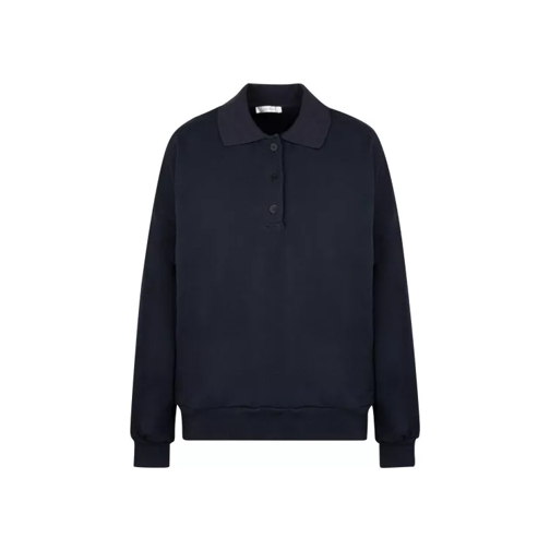 The Row Dark Navy Corzas Top Blue 