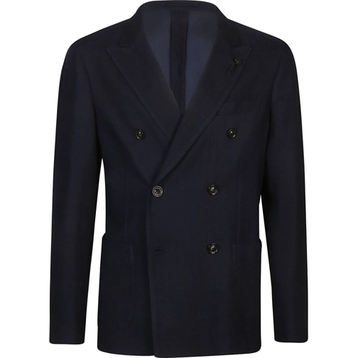 Lardini Daunenjacken Deconstructed Jacket Blue blau