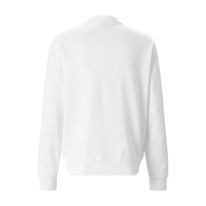 Lacoste  Sweater Rib Interlock Half Zip Dark Navy dunkelblau(Image 8)