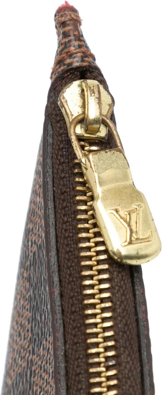 Louis Vuitton Hobo bags Damier Ebene Neverfull Pouch in bruin