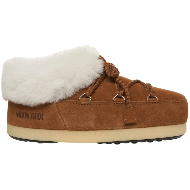 Moonboot Stiefel Suede mules 'EVX' braun
