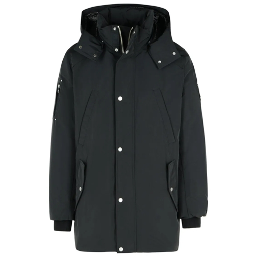 Moose Knuckles Manteaux Parka Granite Peak' Black Polyester Parka Black