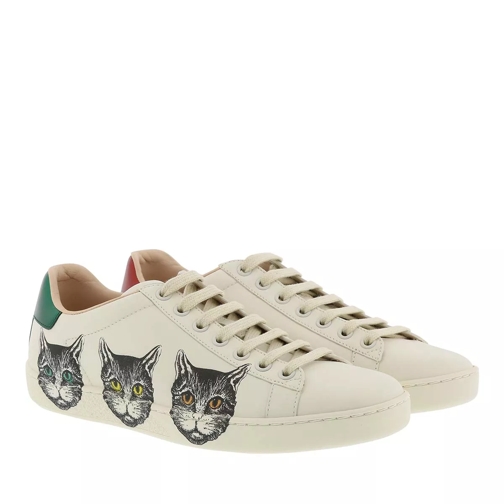 Gucci Ace Sneaker Mystic Cat White/Red Low-Top Sneaker