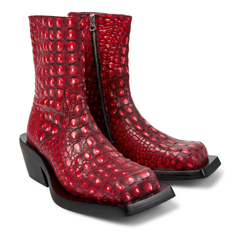 Camperlab Stiefel Stiefeletten Quetal hell-rot(Image 2)