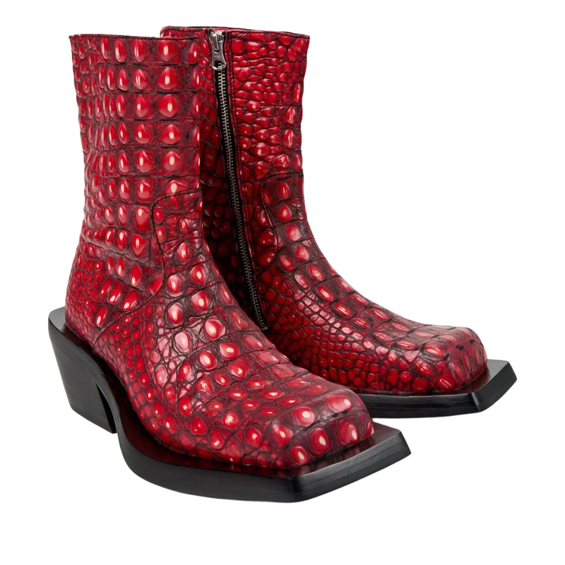 Camperlab Stiefel Stiefeletten Quetal hell-rot(Image 2)
