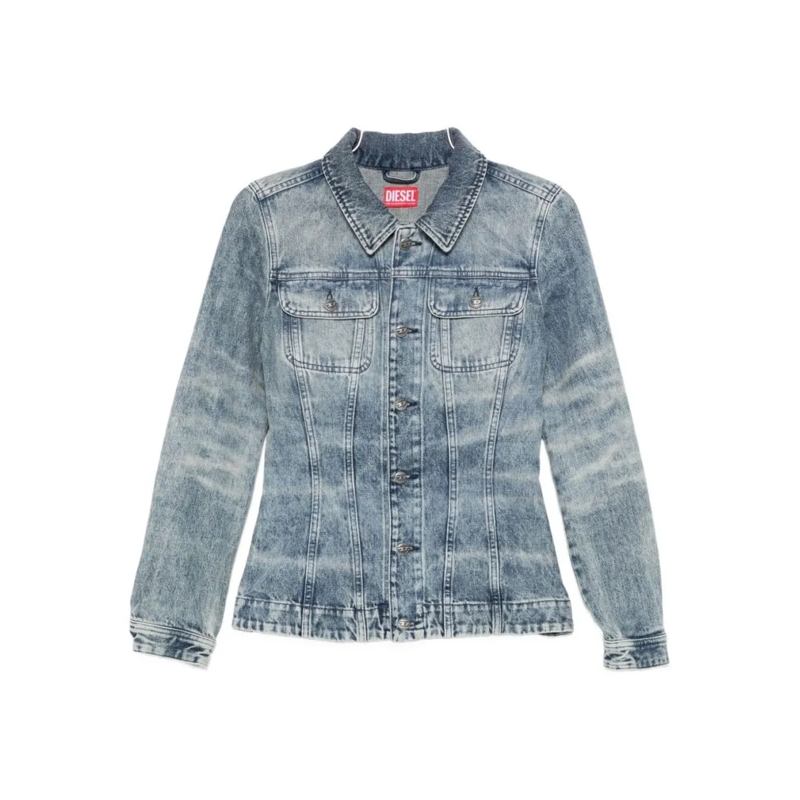Diesel Jeansjacke Light Blue Denim Jacket Grey