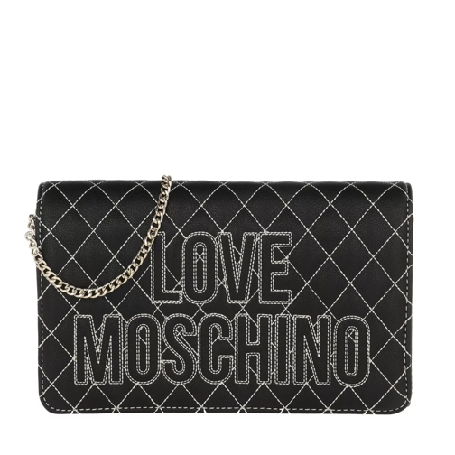 Love Moschino Quilted Crossbody Bag Nero Crossbodytas