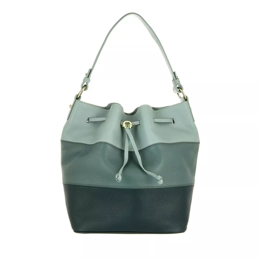 AIGNER Tara Handbag Deep Green Bucket bag