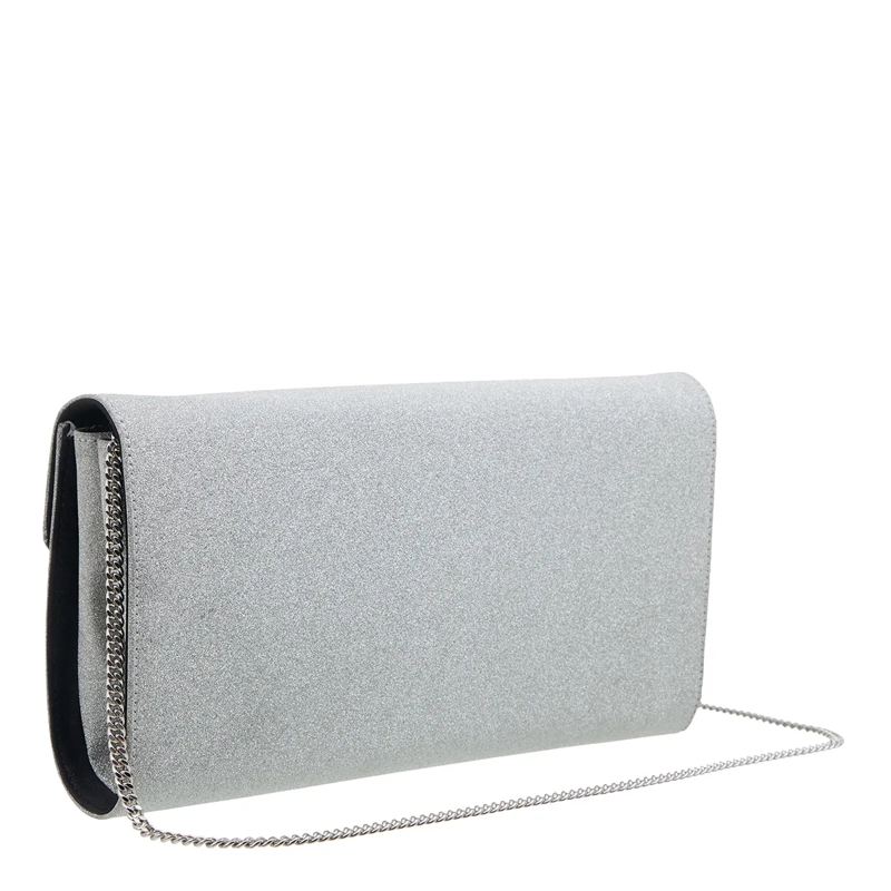 Roger Vivier Clutch Flower Buckle Clutch Argento(Image 4)